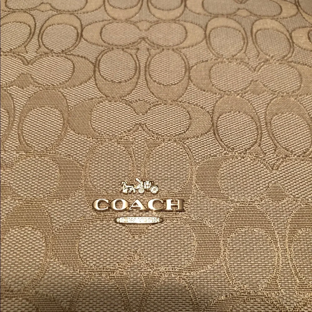 Coach Signature Celeste Convertible Hobo, Two Way Bag #F58327 NWT 2017